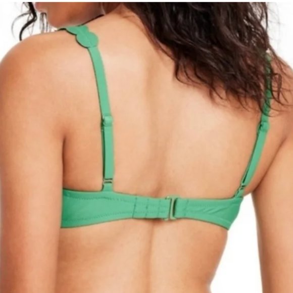 Rhode x Target Bikini Set Scallop Top & Dainty Lotus Cheeky Bottom, XXS NWT - Picture 9 of 11